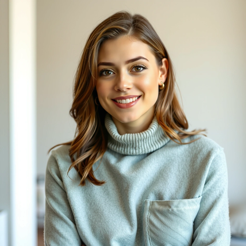 Portrait of a smiling woman in her 30s