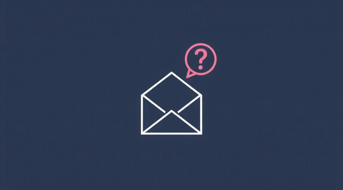 A stylized envelope and question mark icon, representing contact and inquiries about privacy policy
