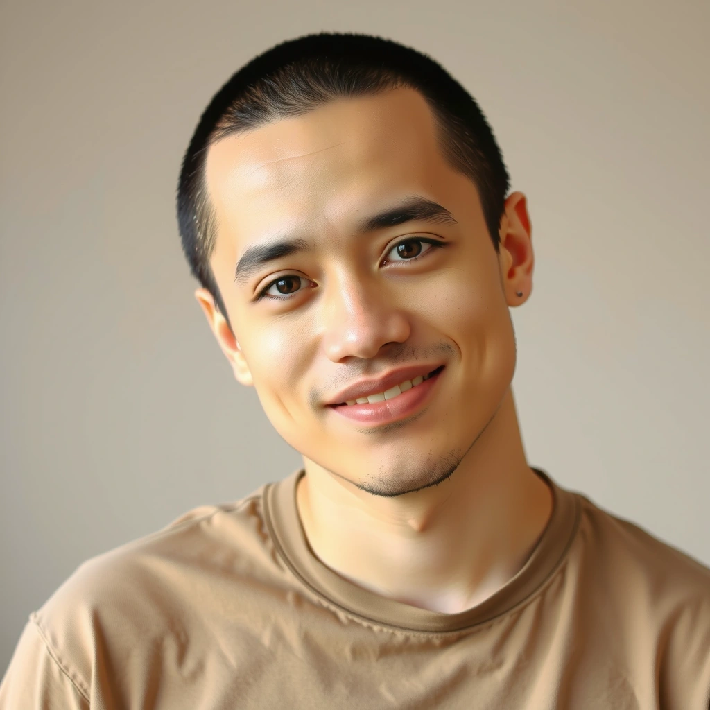 Portrait of Marcus Lee, a grounded yoga teacher.